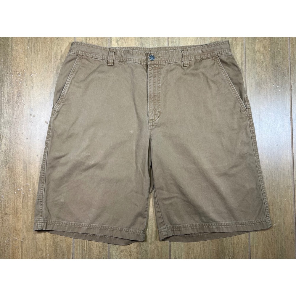 The North Face Mens Cargo Shorts Khaki Brown Tan Hiking‎ Utility Outdoor 38 (36)